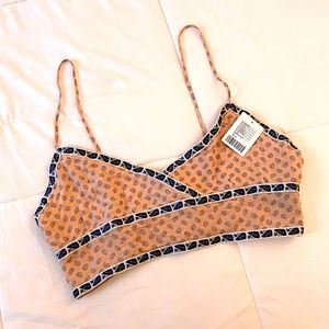 Patterned bralette